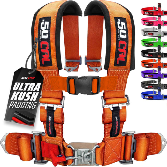 2" 4 Point Racing Harness – Pro Series Race Latch | 50 Caliber Racing