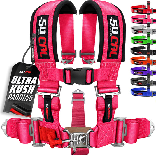 3" 5 Point Racing Harness – Pro Series Race Latch | 50 Caliber Racing