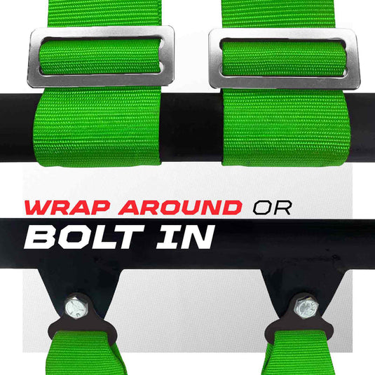 Pro Series 2" 4 point Latch Harness 50 Caliber Racing Harness