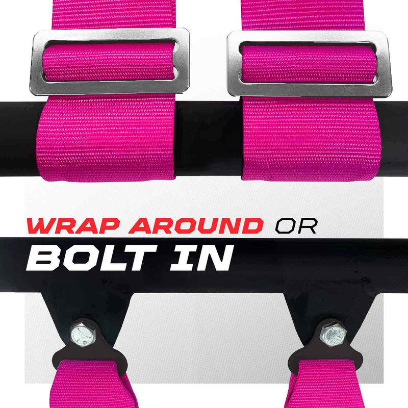 Load image into Gallery viewer, Pro Series 3" 4 point Latch Harness 50 Caliber Racing
