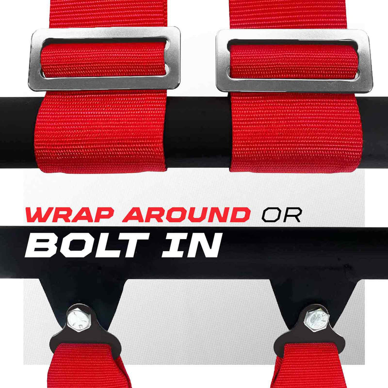 Load image into Gallery viewer, 2" 5 point Pro Series Latch Harness 50 Caliber Racing Harness

