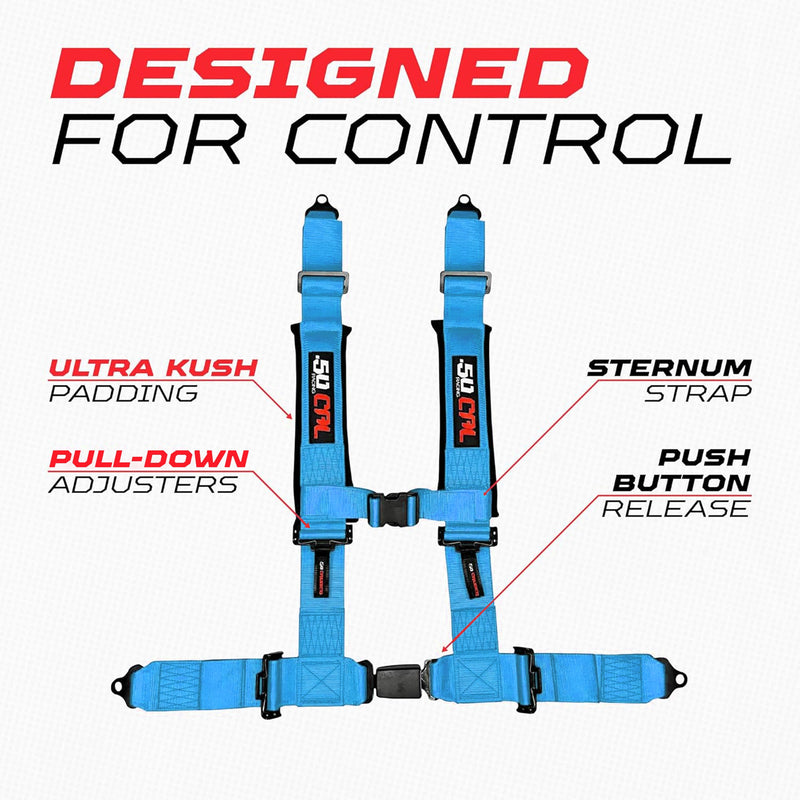 Load image into Gallery viewer, Pro Series 4 point Harness with push button release 2" &amp; 3" available
