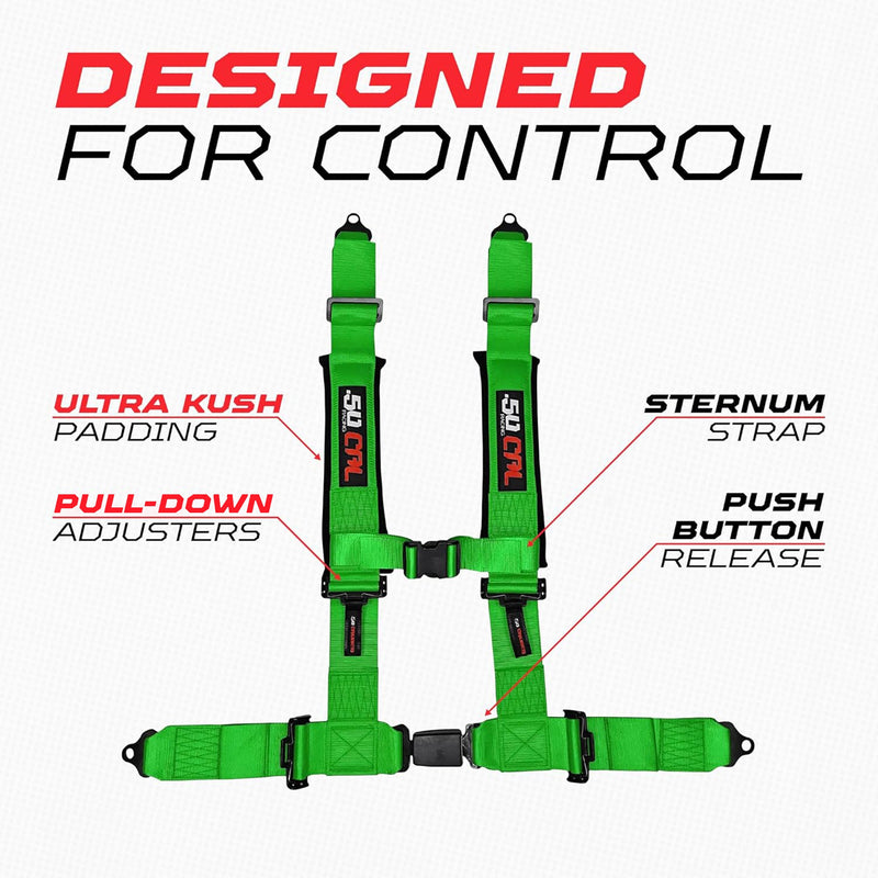 Load image into Gallery viewer, Pro Series 4 point Harness with push button release 2" &amp; 3" available
