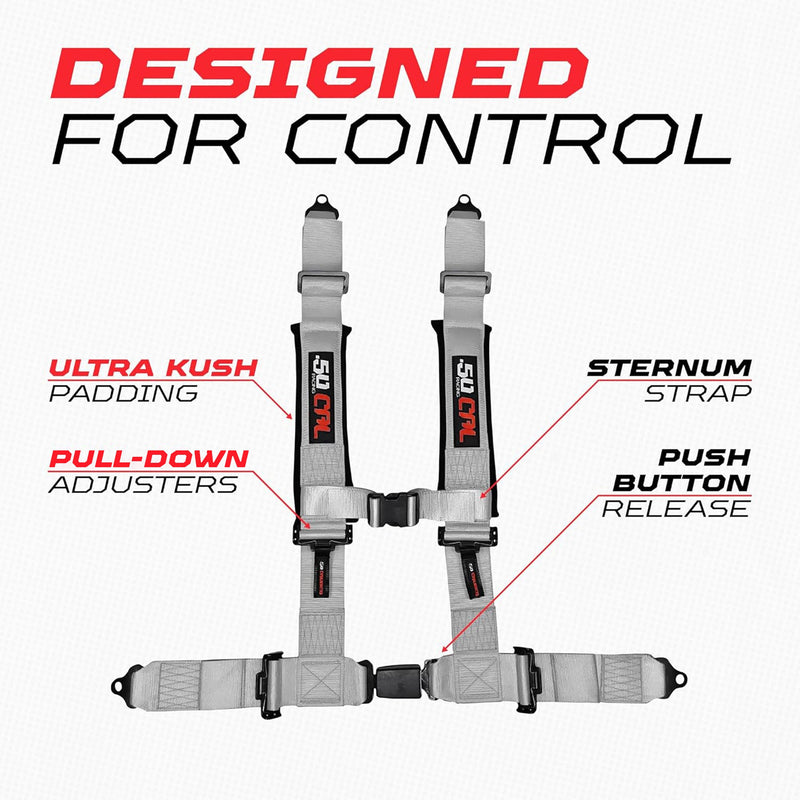 Load image into Gallery viewer, Pro Series 4 point Harness with push button release 2" &amp; 3" available
