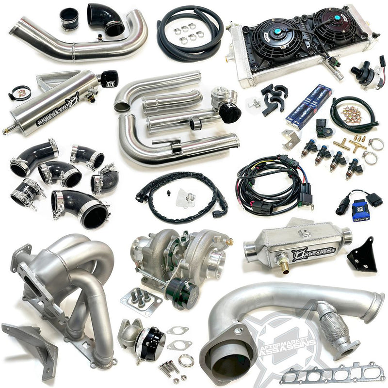 Load image into Gallery viewer, Aftermarket Assassins 4 Cylinder Complete Turbo Kit 350-515hp for 2022+ RZR Pro R
