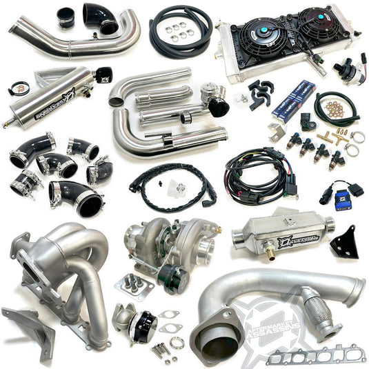 Aftermarket Assassins 4 Cylinder Complete Turbo Kit 350-515hp for 2022+ RZR Pro R