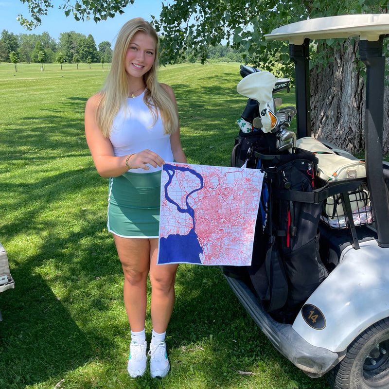 Load image into Gallery viewer, Magnetic Golf Towel - Buffalo
