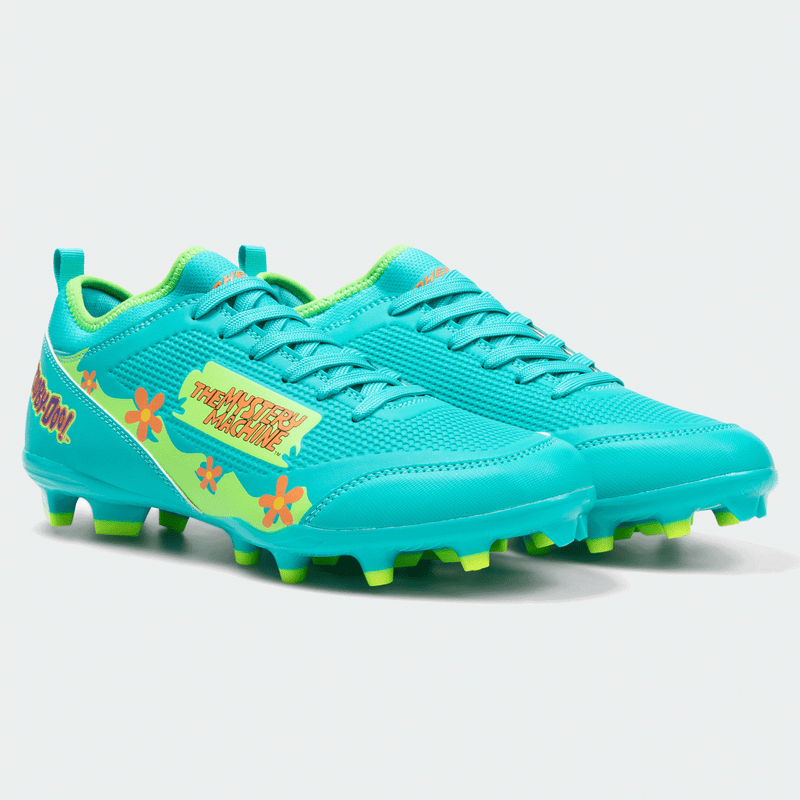 Load image into Gallery viewer, Scooby-Doo Youth Football Cleats - Velocity 3.0 by Phenom Elite
