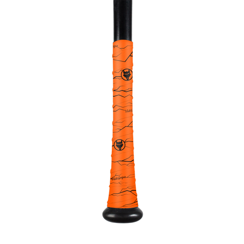 Pulse Orange Bat Grip Tape with Black