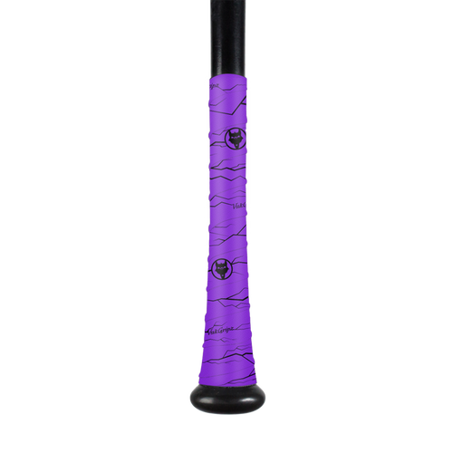 Pulse Purple Bat Grip Tape with Black