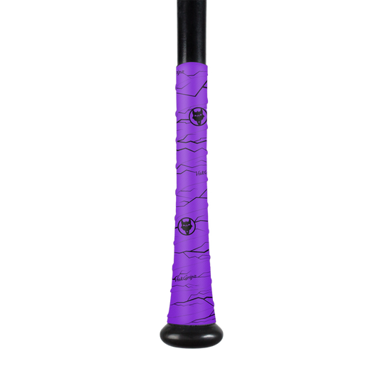 Pulse Purple Bat Grip Tape with Black