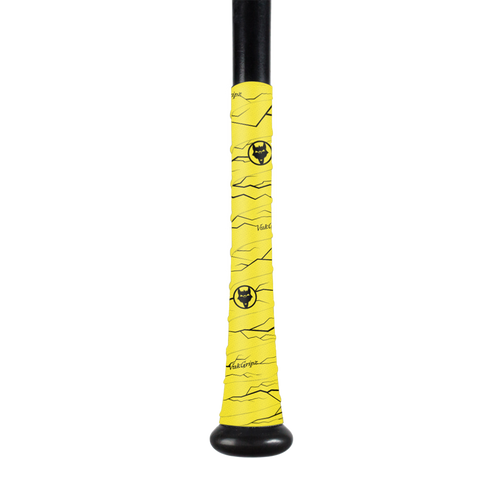 Pulse Yellow Bat Grip Tape with Black
