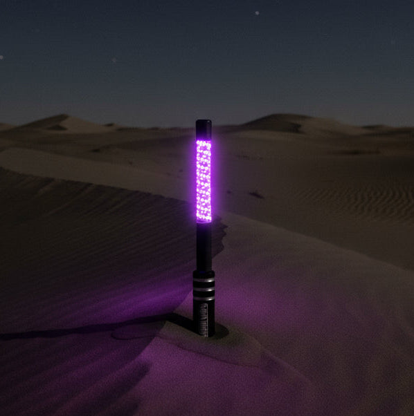 Load image into Gallery viewer, V2 Black Out LED Whip Set: The Ultimate Stealth

