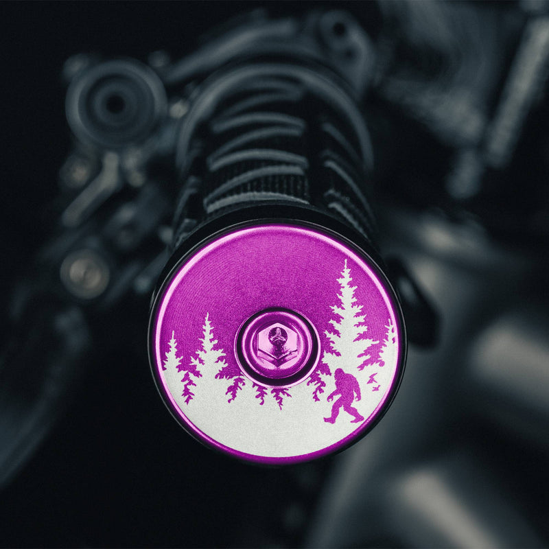 Load image into Gallery viewer, Bigfoot Hiding - Bicycle Handle Bar End Plugs
