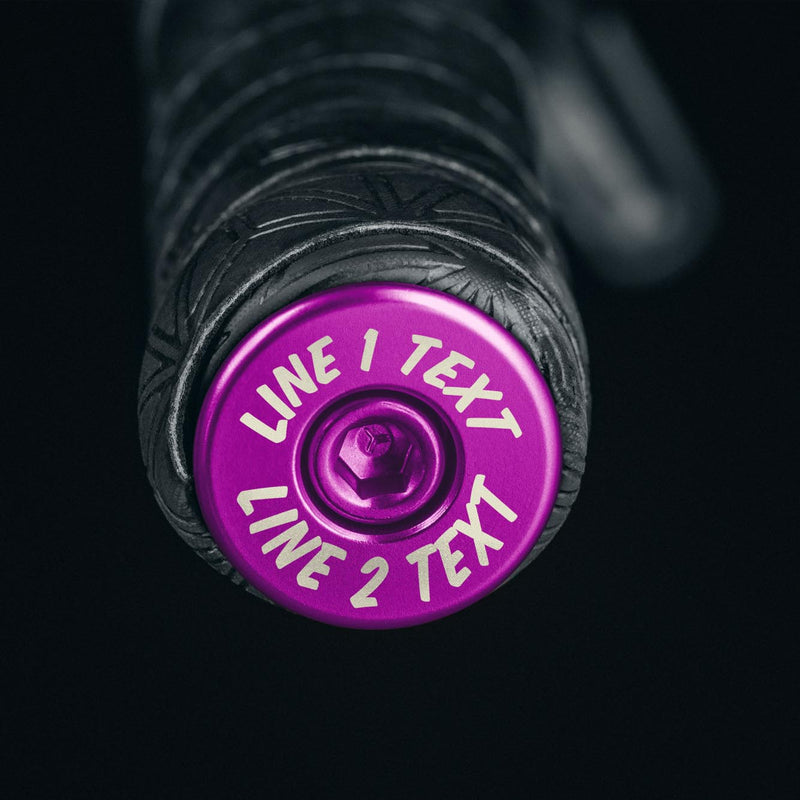 Load image into Gallery viewer, You Say It Best - Custom Text Bicycle Bar End Plugs
