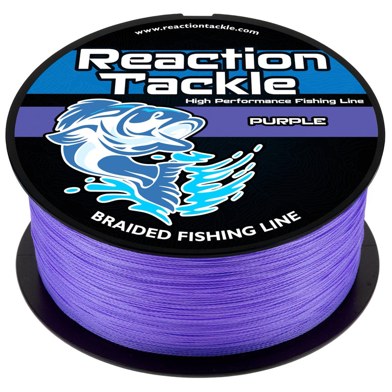 Load image into Gallery viewer, Reaction Tackle Braided Fishing Line - Purple
