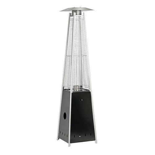 Pyramid Style Gas Patio Heater - Black