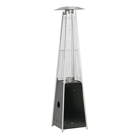 Pyramid Style Gas Patio Heater - Black