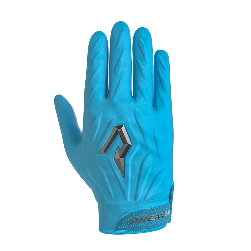 Load image into Gallery viewer, Phenom Elite Quantum Fierce Youth Padded Football Gloves - Team Colors
