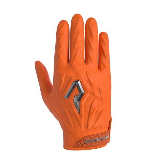 Phenom Elite Quantum Fierce Youth Padded Football Gloves - Team Colors