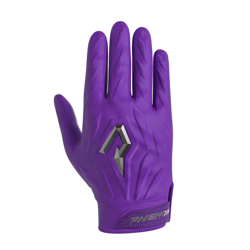 Load image into Gallery viewer, Phenom Elite Quantum Fierce Youth Padded Football Gloves - Team Colors
