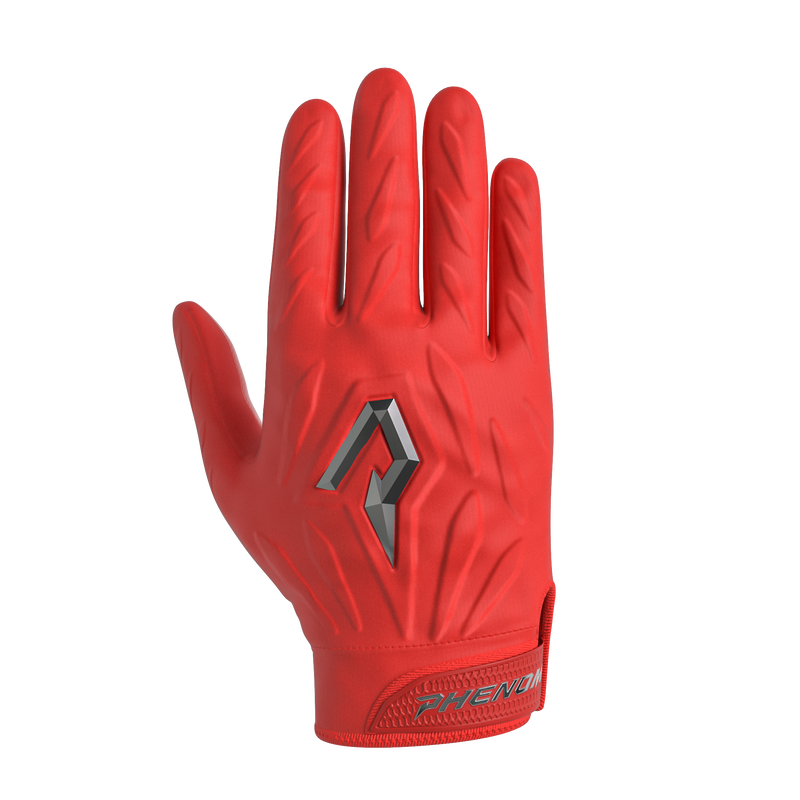 Load image into Gallery viewer, Phenom Elite Quantum Fierce Youth Padded Football Gloves - Team Colors
