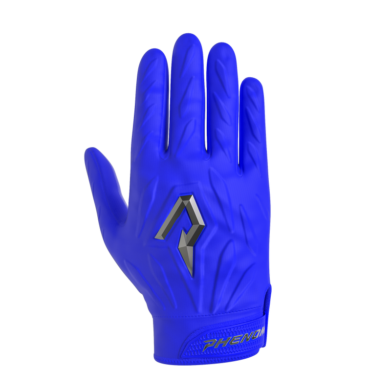 Load image into Gallery viewer, Phenom Elite Quantum Fierce Youth Padded Football Gloves - Team Colors

