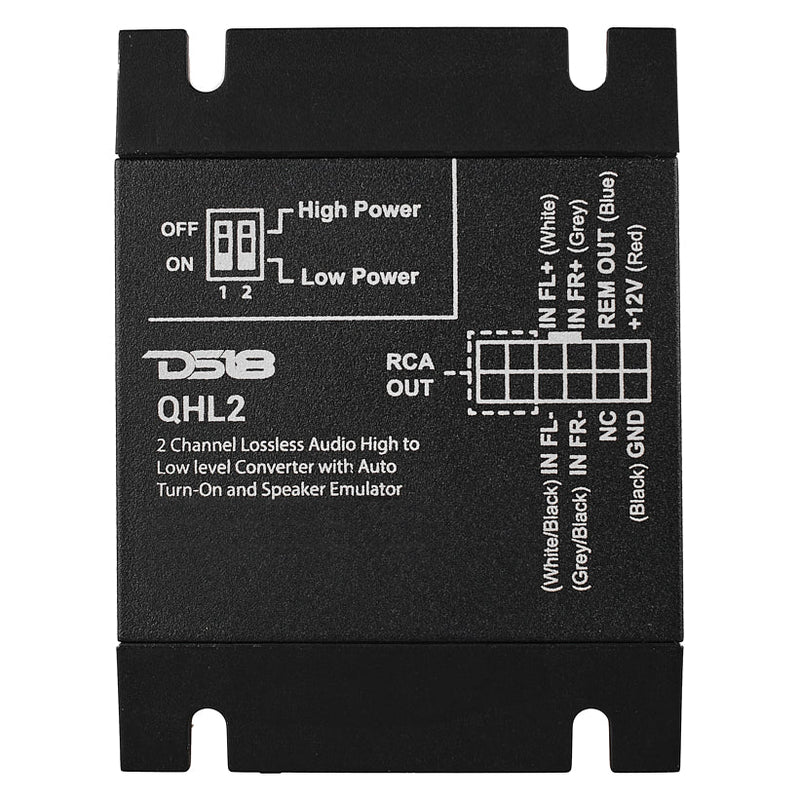 Load image into Gallery viewer, 2-Channel Lossless Audio Line Output Converter with Auto Turn-On And Speaker Emulator
