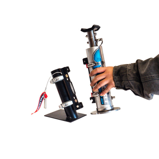 Quick-Release Bracket - 2.5 lb ABC Fire Exinguisher, Power Shot, Pro Eagle Phoenix CO2 Jack