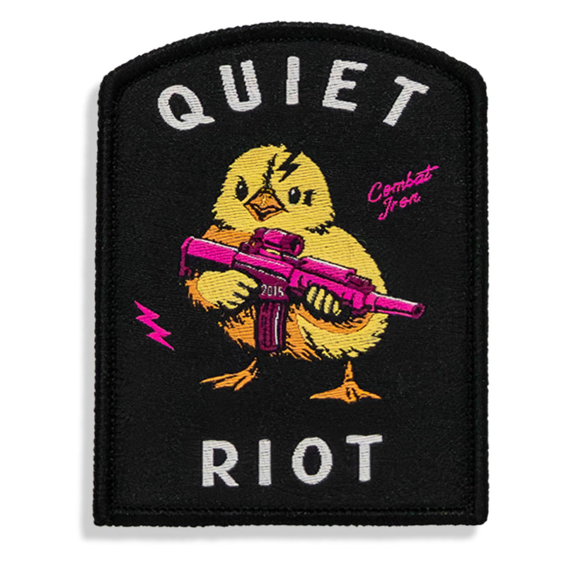 Load image into Gallery viewer, Quiet Riot Duck Velcro Patch

