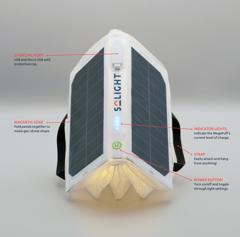 Load image into Gallery viewer, QWNN™ – Solar Lantern and Phone Charging Power Bank
