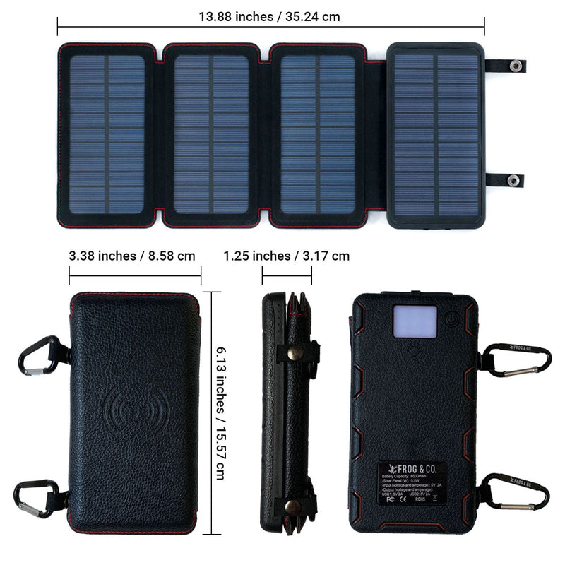 Load image into Gallery viewer, QuadraPro Solar Power Bank
