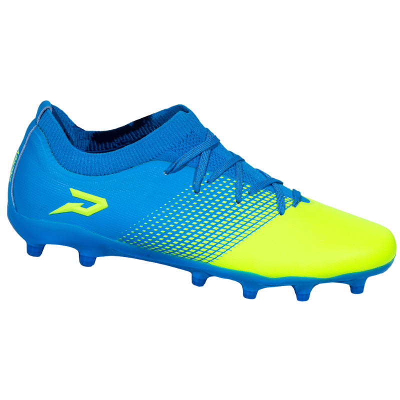 Load image into Gallery viewer, Quantum Energy Flag Football Cleats - Columbia Blue &amp; Slime
