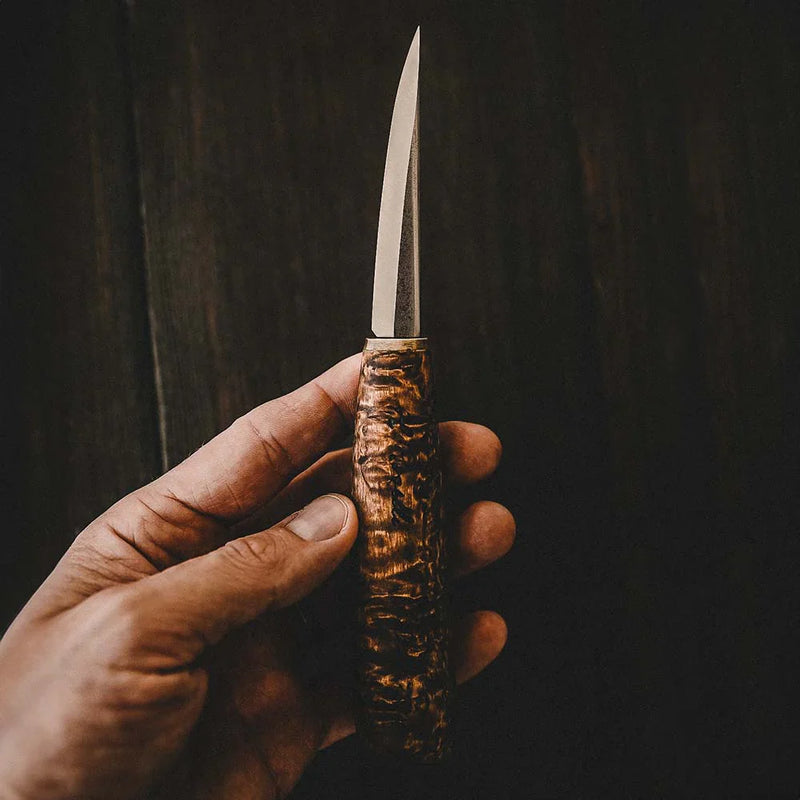 Load image into Gallery viewer, Roselli R112 The Carving Knife - Stained Curly Birch
