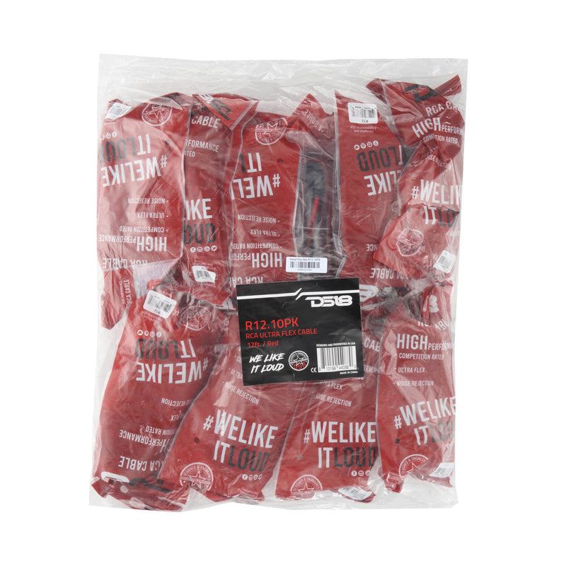 Load image into Gallery viewer, Level 2 RCA 100% Copper OFC 12 Feet - Pack 10 pieces
