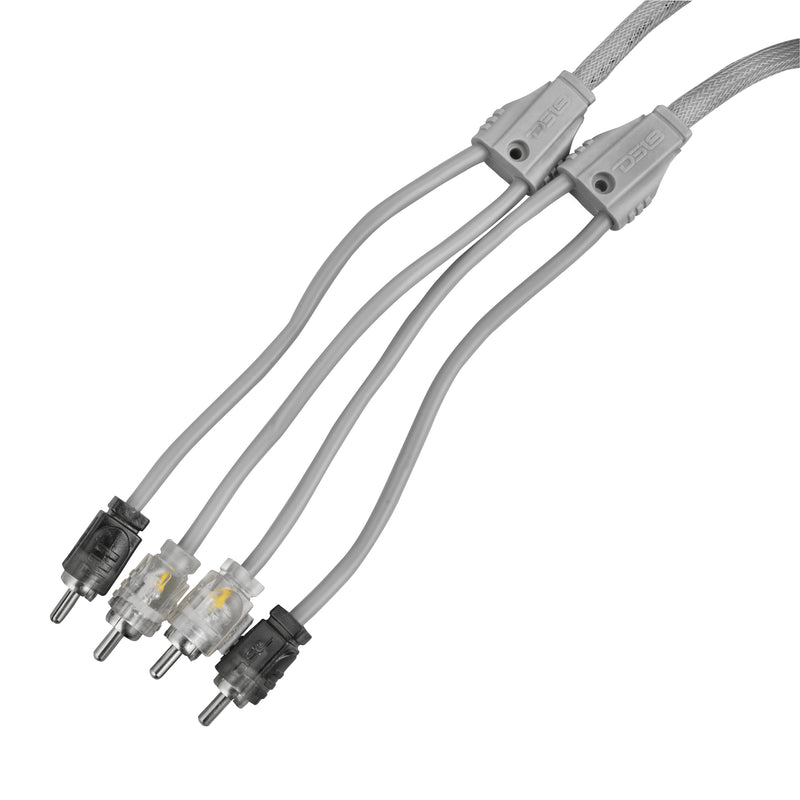 Load image into Gallery viewer, Level 2 RCA 100% Copper OFC 16 Feet - SILVER
