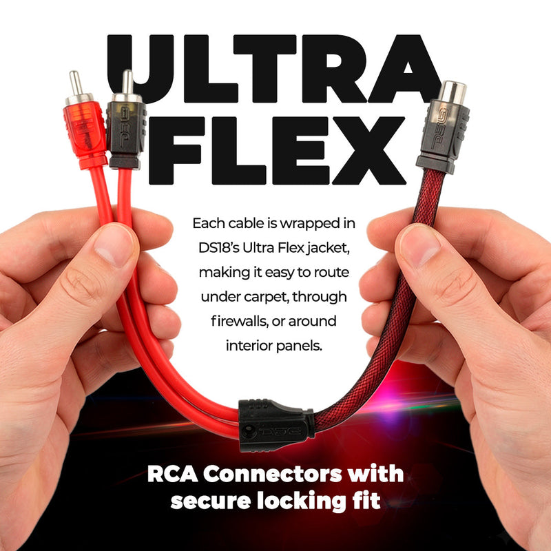 Load image into Gallery viewer, Level 2 RCA 100% Copper OFC Y Connector 1 FEMALE to 2 MALE - 10 Pack
