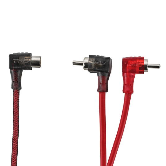 Ultra Flex 100% OFC RCA L Connector 1 Female/2 Male
