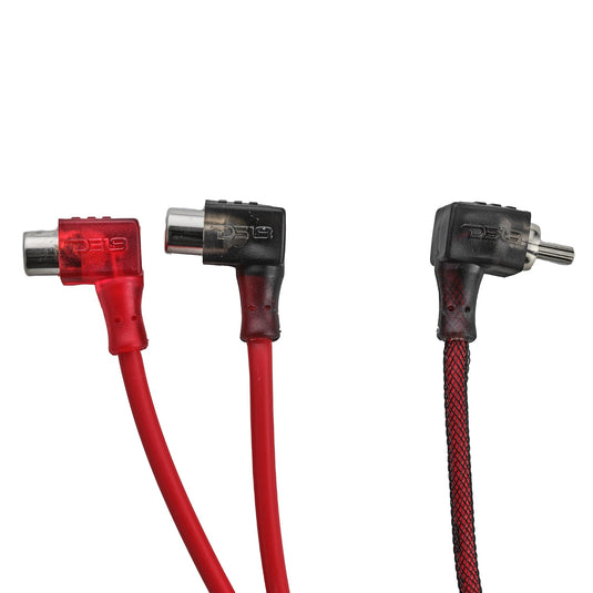 Ultra Flex 100% OFC RCA L Connector 1 Male/2 Female