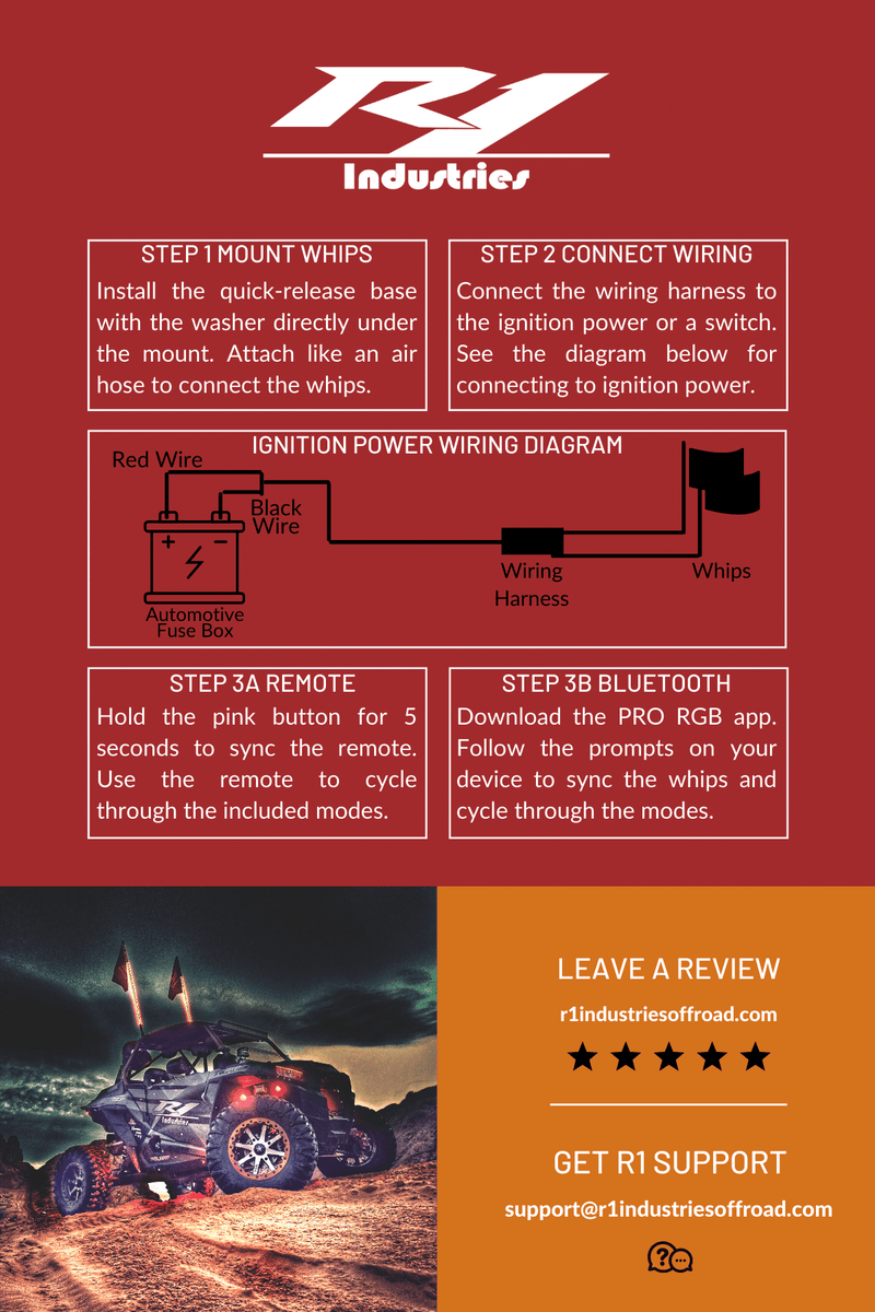 Load image into Gallery viewer, Fatty LED Light Whips (Pair)
