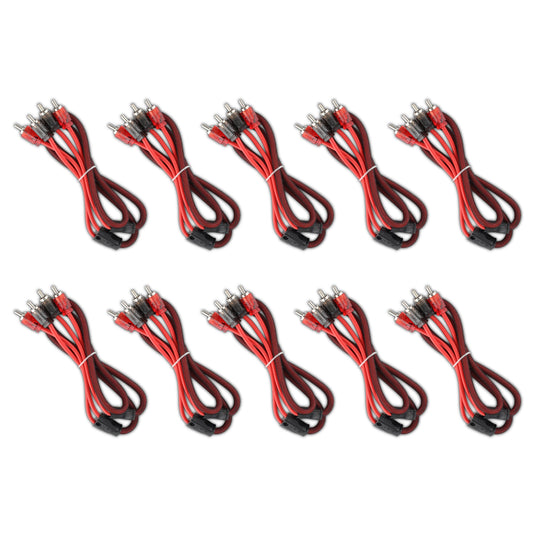 Level 2 RCA 100% Copper OFC 3 Feet - Pack 10 pieces