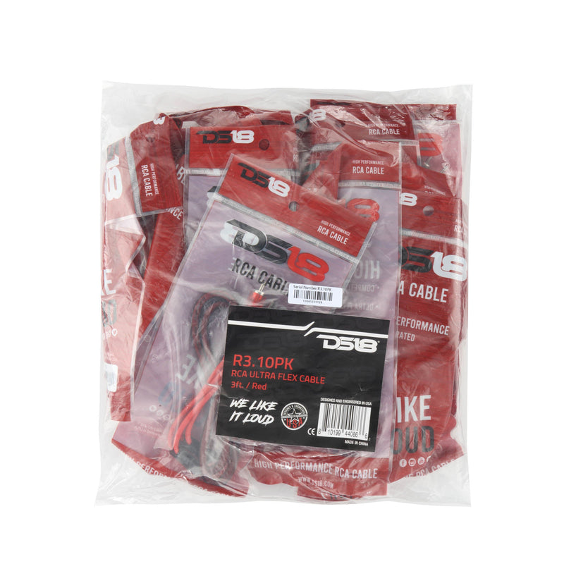 Load image into Gallery viewer, Level 2 RCA 100% Copper OFC 3 Feet - Pack 10 pieces
