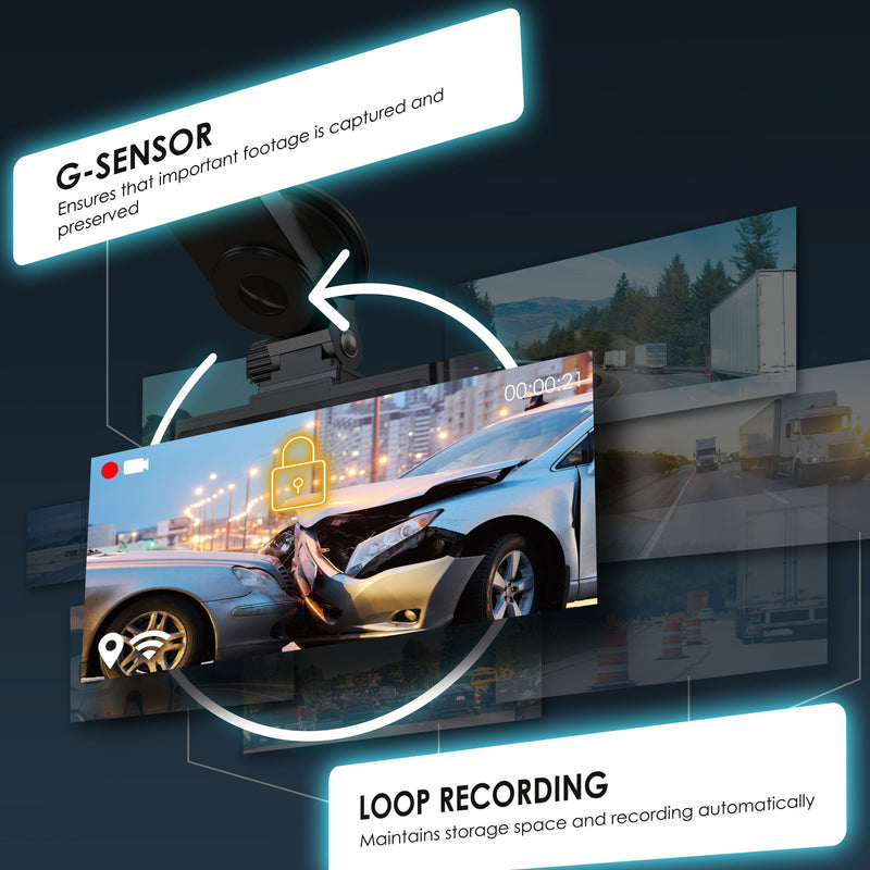 Load image into Gallery viewer, Rexing R316 4K Dash Cam with Wi-Fi &amp; GPS
