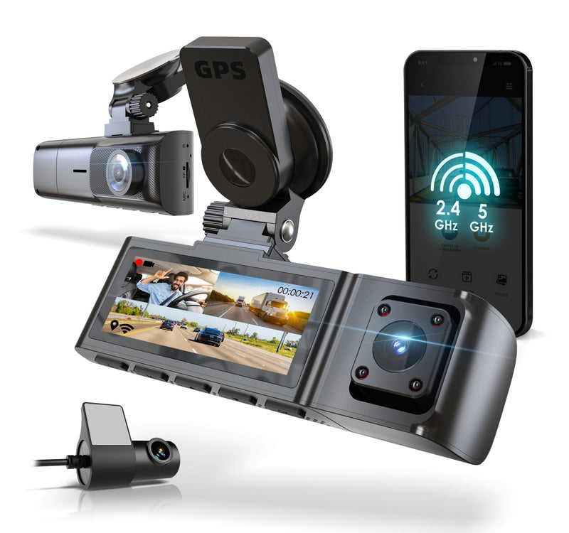 Load image into Gallery viewer, Rexing R316 4K Dash Cam with Wi-Fi &amp; GPS
