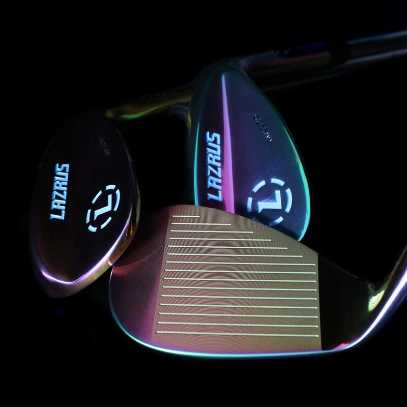Load image into Gallery viewer, Lazrus Golf Wedges Set or Individual - Forged 52, 56, 60 | Gap, Sand, Lob Wedge (Right or Left Hand)
