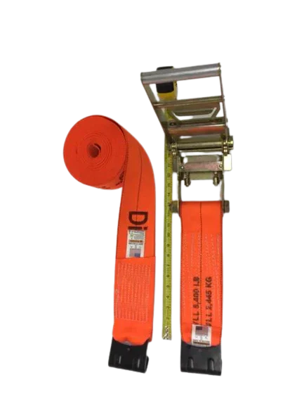 DiamondWeave™ 2" x 30 Ft Ratchet Strap w/ Flat Hooks  | R30FDW