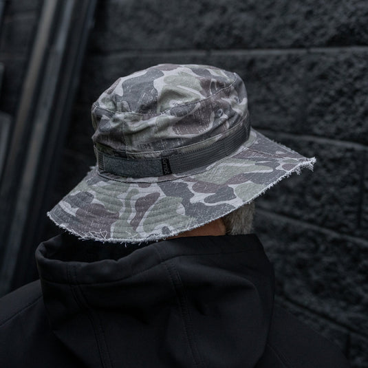 Distressed Ripstop Mid-Profile Tactical Boonie Hat