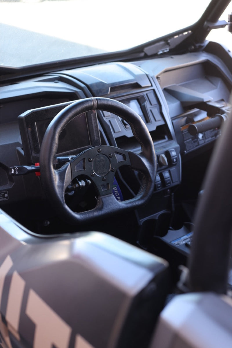 Load image into Gallery viewer, UTVMA DriftX Leather Steering Wheel With Hub
