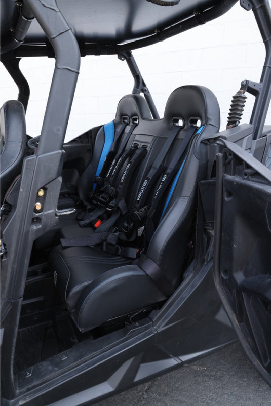 Maverick Sport Max Rear Bench with Harnesses (2019+)