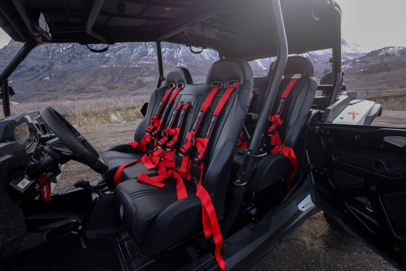 Load image into Gallery viewer, 2024+ RZR 1000 Front/Rear Bench Seat W Harnesses 2 and 4 Seater
